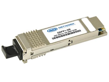 Picture of 40G-QSFP-SR4 Brocade Qsfp+ Transceiver Module-40 Gigabit Ethernet. New Bulk Pack.