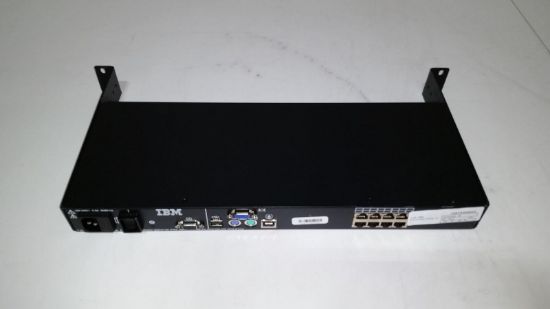 Picture of 41Y9317 IBM 1X8 KVM Console Manager / Switch. Refurbished.