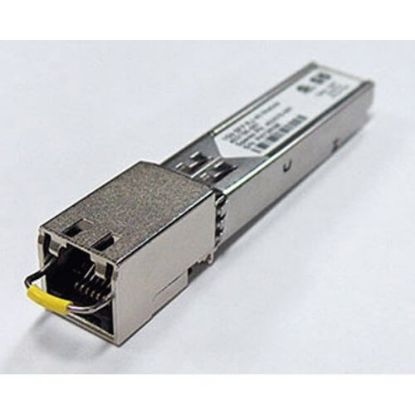 Picture of 42C1816 IBM Qlogic 10GBase-SR SFP Optical Transceiver. New Bulk Pack.