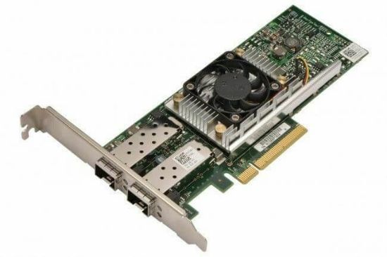 Picture of 430-4419 Dell Broadcom 57810S Dual-Port 10GBase-T Converged Network High Profile Adapter. Refurbished.