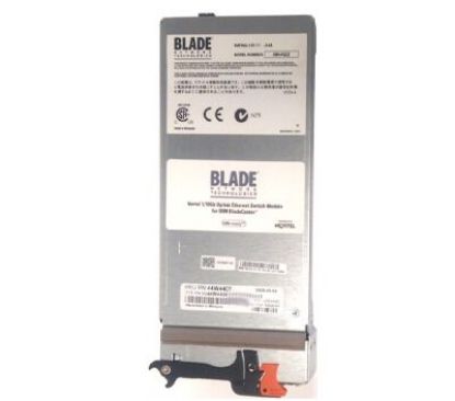 Picture of 44W4406 IBM Nortel 1/10GB Ethernet Switch Module For IBM BladeCenter. New Bulk Pack.