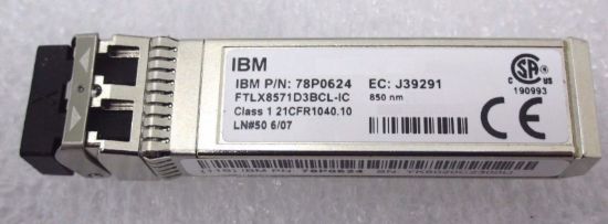 Picture of 44W4411 IBM 10GBE 850 NM Fibre SFP Transceiver For Bladecenter SFP Transceiver Module. New Bulk Pack.