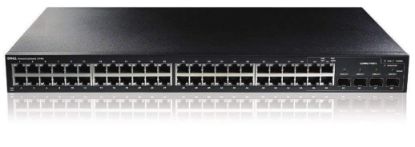 Picture of 463-5911 Dell X1052 Smart Web Managed Switch 48X 1GBE And 4X 10GBE SFP+ Ports. Refurbished.