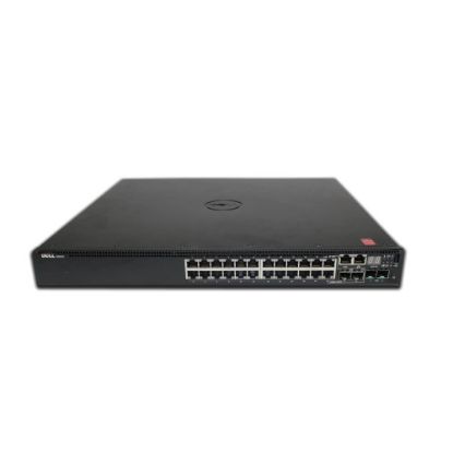 Picture of 463-7705 Dell N3024 Managed L3 Switch 24 Ethernet Ports & 2 10 Gigabit SFP + Ports & 2 Combo 1000 Base-T Ports. Refurbished.