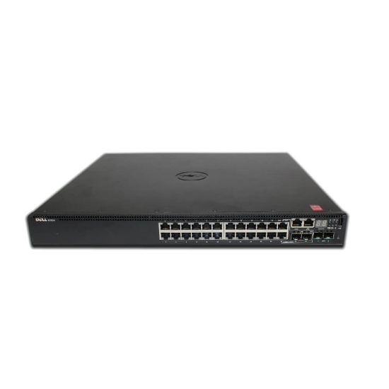 Picture of 463-7705 Dell N3024 Managed L3 Switch 24 Ethernet Ports & 2 10 Gigabit SFP + Ports & 2 Combo 1000 Base-T Ports. Refurbished.