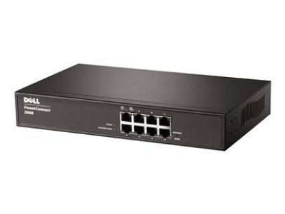 Picture of 469-4242 Dell Powerconnect 2808 Ethernet 8Port Switch. Refurbished.
