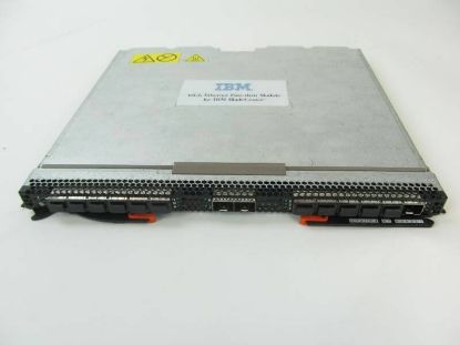 Picture of 46M6181 IBM 10 GB En Pass-Thru Module For IBM Blade Center Expansion Module. Refurbished.