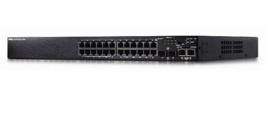 Picture of 4NDTS Dell Networking N3024f Switch, 24 Ports , L3 , Managed, Stackable. Refurbished.