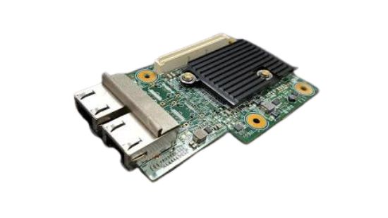 Picture of 4R4DF Dell Broadcom 57416 Dual Port 10 Gigabit Sfp+ Network Lom Mezz Card. Refurbished.