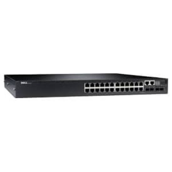 Picture of 4T7PN Dell Powerconnect 5524P POE Switch 24 Ports Managed Stackable. Refurbished.