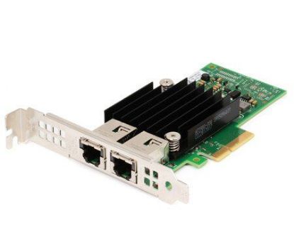 Picture of 4V7G2 Dell Intel X550-T2 10Gbe Base-T Dual Port PCI-E 3.0 X4 Converged Network Adapter. Refurbished.