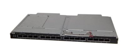 Picture of 519130-001 HP 4x Qdr Qlogic Infiniband Switch 16 Ports Module For C-Class Bladesystem. Refurbished.