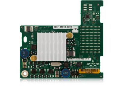 Picture of 540-11124 Dell-Broadcom 57810-K Dual Port 10 Gigabit Network Interface Card For Dell Poweredge M620 Server. Refurbished.