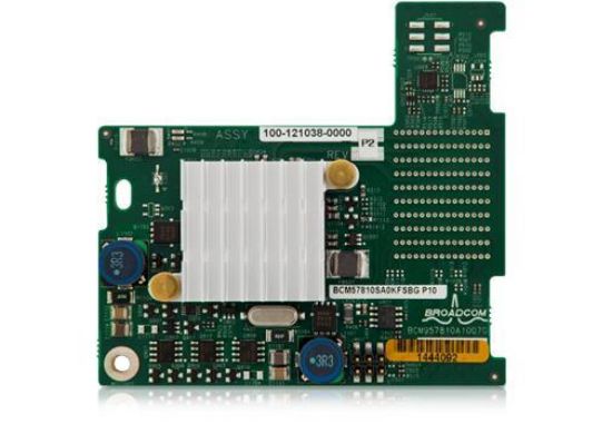 Picture of 540-11124 Dell-Broadcom 57810-K Dual Port 10 Gigabit Network Interface Card For Dell Poweredge M620 Server. Refurbished.
