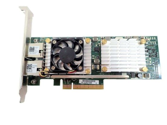 Picture of 540-11149 Dell Broadcom 57810S Dual Port 10 GB Direct Attach/SFP+ Network Adapter. Refurbished.