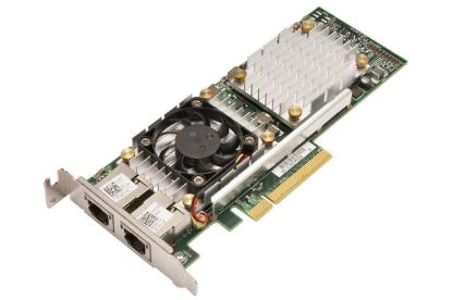 Picture of 540-BBBI Dell Broadcom 57810 Dual Port 10GB Base-T Low Profile PCIE Network Adapter | Refurbished