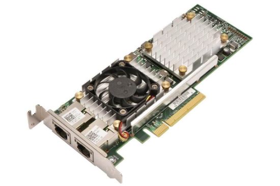 Picture of 540-BBBI Dell Broadcom 57810 Dual Port 10GB Base-T Low Profile PCIE Network Adapter | Refurbished