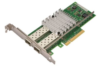 Picture of 540-BBCT Dell Dual Port X520 DA 10-GB Server Adapter Ethernet PCIE Network Interface Card. Brand New.
