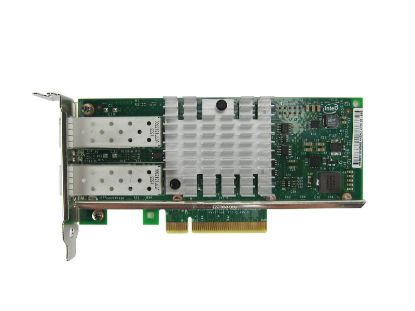 Picture of 540-BBDG Dell Intel X520 Dual Port 10GB DA/SFP+ Server Adapter With Both Brackets. Refurbished.