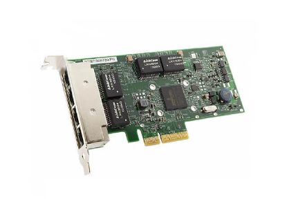 Picture of 540-BBHX Dell Intel Server Adapter PCI Express 2.0 X4 4 Ports Network Adapter. Refurbished.