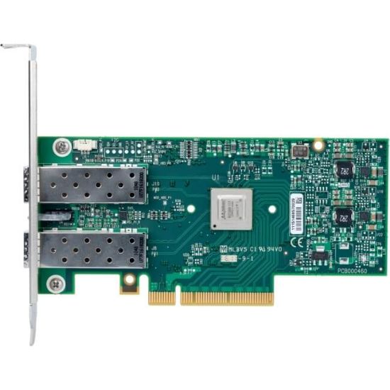 Picture of 540-BBKH Dell Mellanox Connectx-3 VPI Network Adapter Low Profile Infiniband FDR X 2 For Poweredge C4130, R430. Refurbished.