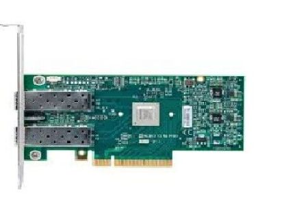 Picture of 540-BBOU Dell Connectx-3 PRO Dual Port 10 GBE SFP+ Pcie Adapter. Refurbished.