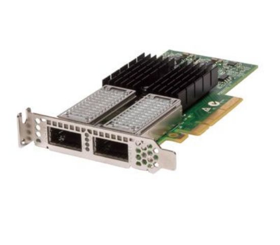 Picture of 540-BBOV Dell CX324A Connectx-3 Dual-Port QDR 40GBE QSFP+ PCIE Adapter. Refurbished.