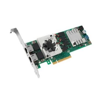 Picture of 540-BBQO Dell Intel X540-T2 Dual Port 10GB 10Gbase-T PCIE Low Profile. Brand New.