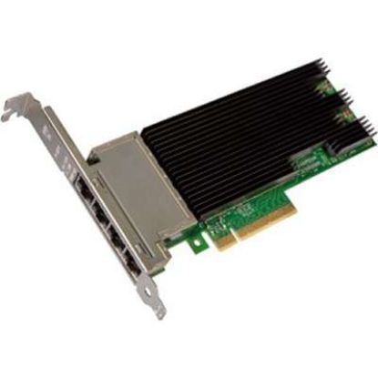 Picture of 540-BBVB Dell Intel X710 Quad Port 10GBe Base-T Pcie Ethernet Server Adapter. Brand New