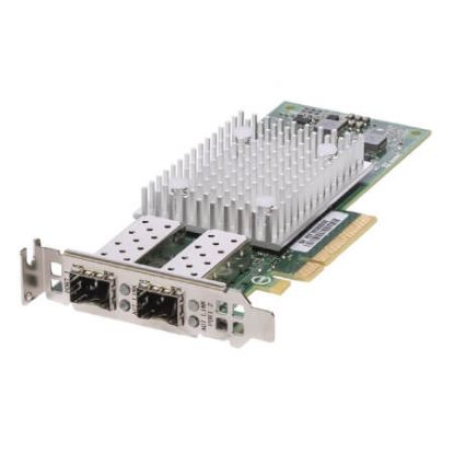 Picture of 540-BBZI Dell Qlogic Ql41112 Dual Port 10GB SFP+ PCIE Low Profile NIC. Refurbished.