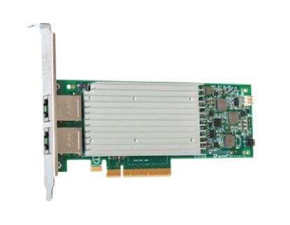 Picture of 540-BCNR Dell Dual-Port 10gbe Base-t Pcie Full-height Ethernet Network Adapter. Refurbished.