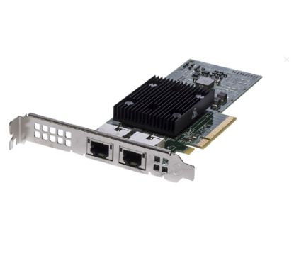 Picture of 540-BCOD Dell Broadcom 57416 Dual Port 10gb Base-t Server Adapter With Full Height Bracket. Refurbished.