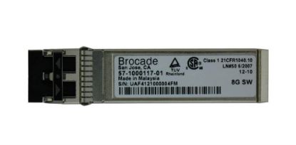 Picture of 57-0000088-01 Brocade 16Gbase-Shortwave 16Gbps 850NM SFP+ Duplex LC Transceiver Module | New Bulk Pack