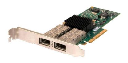 Picture of 592520-B21 HP 4X QDR CX 2 Infiniband 2 Port PCI Express 2.0 X8 Host Channel Adapter With Standard Bracket. Refurbished.