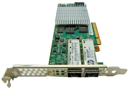 Picture of 593742-001 HP 10GB 2 Port PCIe-2.0 Wired for Network Adapter ProLiant Servers | New Bulk Pack