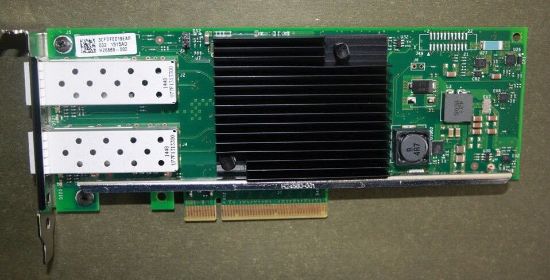 Picture of 5N7Y5 Dell X710-DA2 Intel Dual Port 10GB SFP PCI-E Low Profile Adapter. Refurbished.