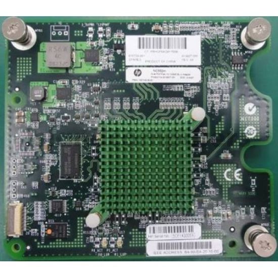 Picture of 610609-B21 HP BL8xc NC552m 10Gb 2-port Flex-10 Ethernet Adapter. New Bulk Pack.