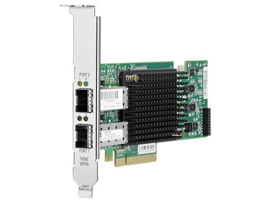 Picture of 614201-001 HPE Dual Ports 10 gigabit Ethernet Server Adapter | New Bulk Pack