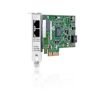 Picture of 616012-001 HP Ethernet 1GB 2-Port 332t Adapter Network Adapter 2 Ports. New Bulk Pack.