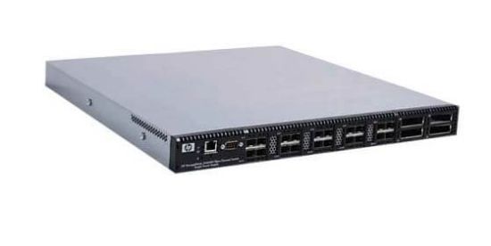 Picture of 617222-001 HP Storageworks Sn6000 Stackable Single Power Fibre Channel Switch Switch 12 Ports Stackable. Refurbished.