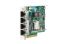 Picture of 634025-001 HP 331FLR Gigabit Ethernet Card PCI Express X4 4Port. Refurbished.
