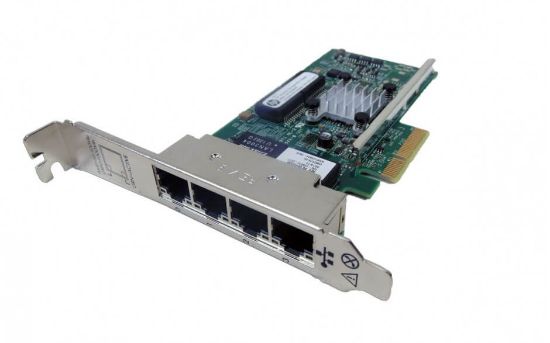 Picture of 647592-001 HPE Ethernet 1GB 4-Port 331t Adapter Network Adapter - 4 Ports. New Bulk Pack.