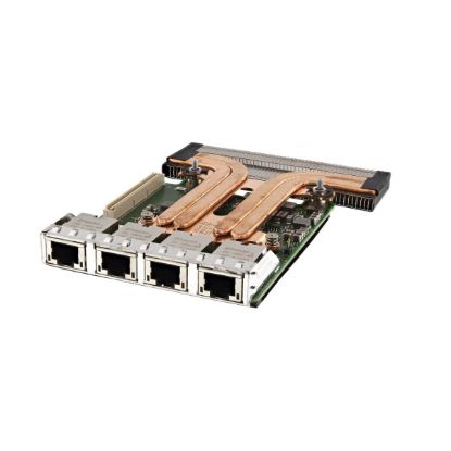 Picture of 64PJ8 Dell Intel X550-T4 10GB SFP+ Quad Port Rack Network Daughter Card. Refurbished.