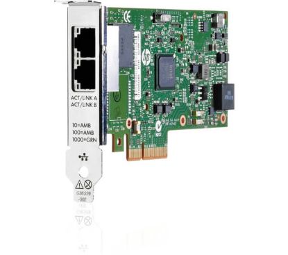 Picture of 652497-B21 HPE 361T 1Gb 2-Port PCIe 2.0x4 Network Adapter for ProLiant | New Bulk Pack
