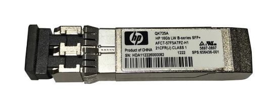 Picture of 656436-001 HP B-Series 16GB Sfp Lw 10km Transceiver. New Bulk Pack.