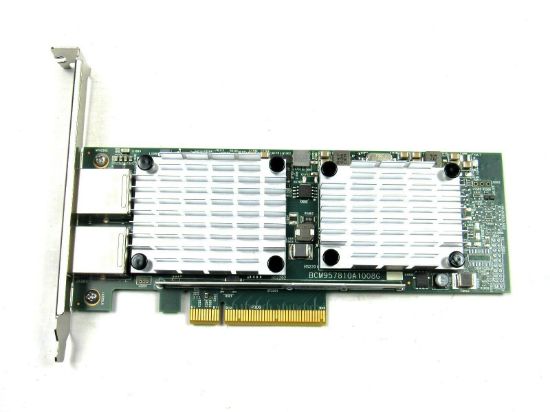 Picture of 656594-001 HPE 10GB Ethernet 2 Port PCIe 530T G8 Network Adapter | New Bulk Pack