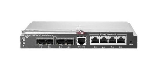 Picture of 663658-001 HP 6125g/Xg Ethernet Blade Switch 8 Ports Managed Plug-In Module. Refurbished.