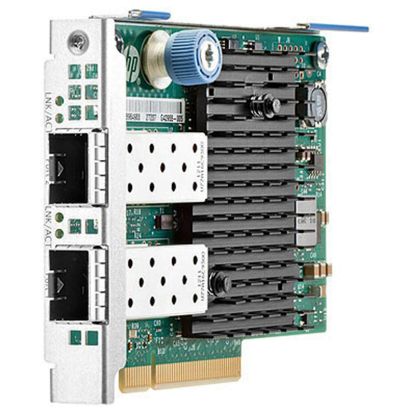 Picture of 669281-001 HPE Dual Port 10Gbe 560FLR-SFP+ Network Adapter for G8-G10. New Bulk Pack.