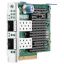 Picture of 669281-001 HPE Dual Port 10Gbe 560FLR-SFP+ Network Adapter for G8-G10. New Bulk Pack.