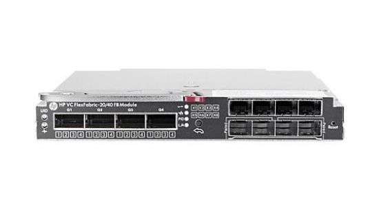 Picture of 691367-B21 HPE Virtual Connect Flex Fabric 20/40 F8 Module for C Class Blade System | New Bulk Pack